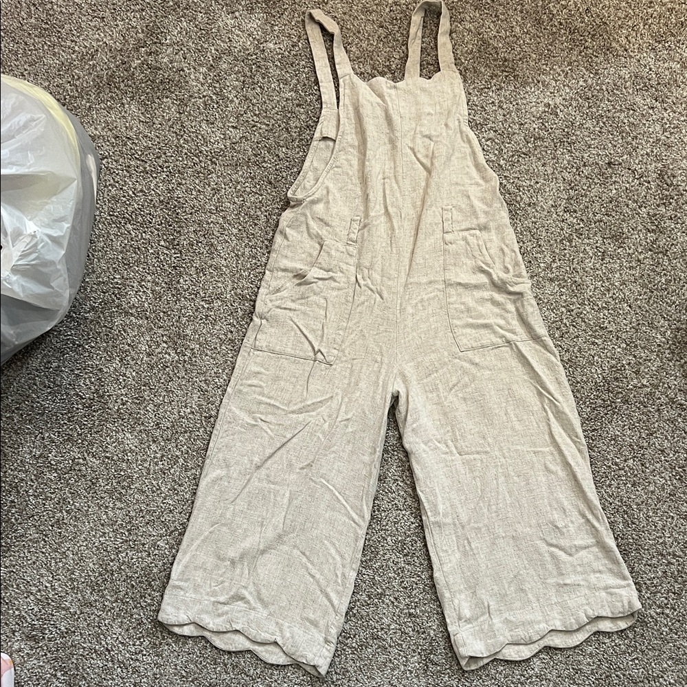 Monteau Beige Jumpsuit